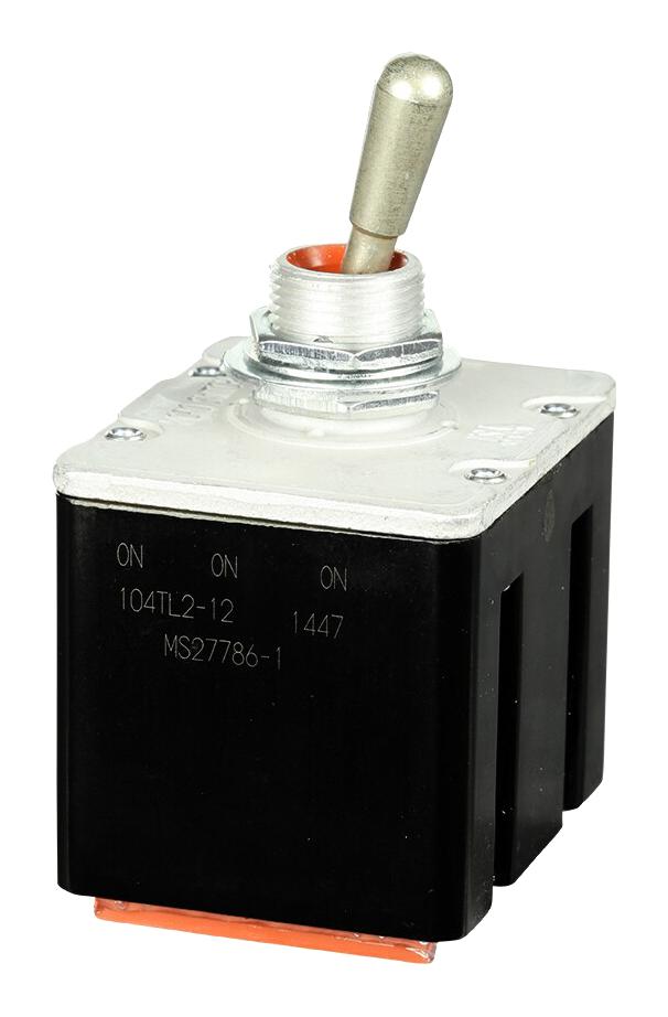 Honeywell 102TL2-3 Toggle Switch On-On Dpdt Non Illuminated TL Series Panel Mount 20 A