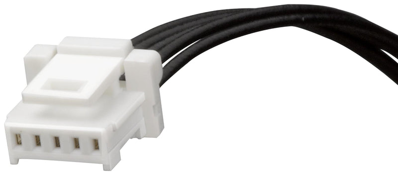 MOLEX 15133-0500 Cable Assembly, IDC 5 Position Receptacle, IDC 5 Position Receptacle, 2 ", 50 mm, Black