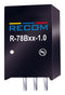 RECOM POWER R-78B3.3-2.0 Non Isolated POL DC/DC Converter, Fixed, SIP, Through Hole, 1 Output, 6.6 W, 3.3 V
