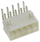 Molex 39-30-1102 Pin Header Power Wire-to-Board 4.2 mm 2 Rows 10 Contacts Through Hole Right Angle