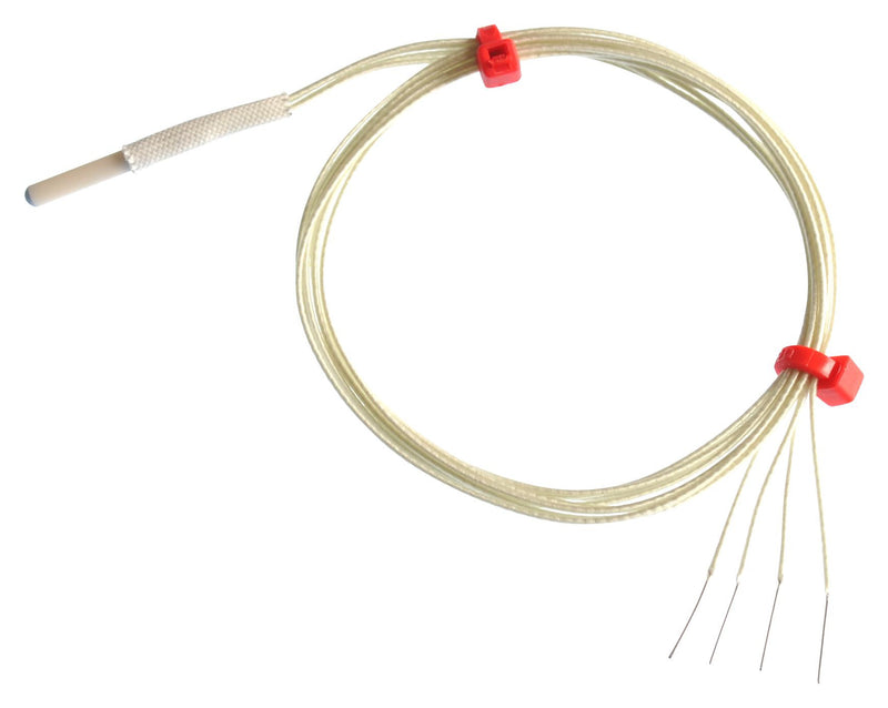 LABFACILITY XF-941-FAR Probe, PT100, Ceramic Wirewound, Class B, High Stability, 4 Wire, 1 m, 2.8 mm
