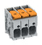 WAGO 2606-1103/020-000 Wire-To-Board Terminal Block, 7.5 mm, 3 Ways, 20 AWG, 8 AWG, 10 mm&sup2;, Push In