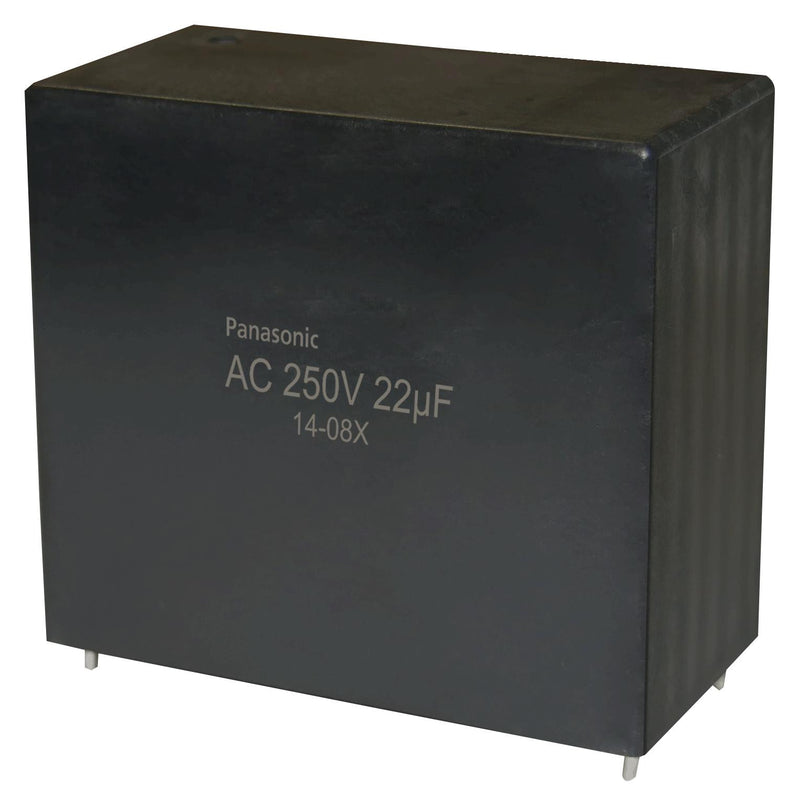 PANASONIC ELECTRONIC COMPONENTS EZPQ25226LTA Film Capacitor, 22 &micro;F, 250 V, PP (Polypropylene), &plusmn; 10%, EZPQ Series