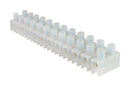 CAMDENBOSS CTSN433/12WR Panel Mount Barrier Terminal Block, 1 Row, 12 Ways, 10 AWG, 10 mm, 30 A