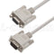 L-COM CS2N9MF-50 Computer Cable, D Subminiature Plug, 9 Way, D Subminiature Socket, 9 Way, 50 ft, 15.24 m, Grey