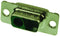 AMPHENOL FCI DE2V2SA00LF D Sub Connector Housing, 2 Ways, Combo Layout D Sub, DE, DW Series, Receptacle, Steel Body