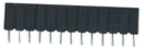 MILL MAX 801-93-050-10-001000 Board-To-Board Connector, 2.54 mm, 50 Contacts, Receptacle, 801 Series, Solder, 1 Rows