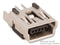 AMP - TE CONNECTIVITY 1734753-1 USB Connector, Mini USB Type B, USB 2.0, Receptacle, 5 Ways, Through Hole Mount, Vertical