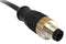 BULGIN PXPPVC12FIM04DCL010PVC Sensor Cable, M12 Sensor Straight 4 Position Plug, Free Ends, 1 m, 3.3 ft, Buccaneer M12 Series