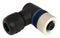 BULGIN PXPPAM12RAF08ASTPG9 Sensor Connector, Buccaneer M12 Series, M12, Plug, 8 Contacts, Screw Socket