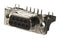 HARTING 9661526616 D Sub Connector, R/A, 9 Contacts, Receptacle, DE, Steel Body, Through Hole