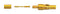 HARTING 9692825230 D Sub Contact, Harting RG-179BU/187AU Coaxial Cables, Pin, Copper Alloy, Gold Plated Contacts