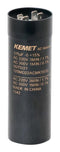 KEMET 200MS22ACMA1STD Electrolytic Capacitor, 200 &iuml;&iquest;&frac12;F, 220 V, MS Series, +25%, -0%, Quick Connect, Snap-In, 39 mm