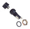 LITTELFUSE 03420838H Fuseholder, Panel Mount, 250V, 20A, 3AG, Quick Connect, Fluted Knob