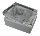 BUD INDUSTRIES PN-1323-C ENCLOSURE, JUNCTION BOX, PC, GREY