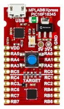 MICROCHIP DM164141 Evaluation Board, PIC16F18345 MCU, MPLAB(R) Xpress, Integrated Drag-and-Drop Programmer