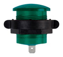 VCC (VISUAL COMMUNICATIONS COMPANY) CNX722C500FVT LED Panel Mount Indicator, TuffLED&trade;, Green, 28 VDC, 23.1 mm, 20 mA, 1.4 cd, IP67, NEMA 6P
