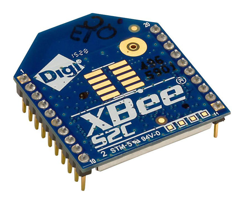 DIGI INTERNATIONAL XB24CAPIT-001 RF TRANSCEIVER MODULE, 2.4GHZ, -102DBM