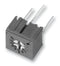Vishay T73YP103KT20 Trimpot Single Turn Cermet Top Adjust 10 Kohm Through Hole 1 Turns