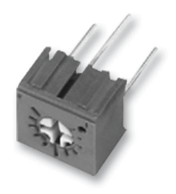 Vishay T73YP103KT20 Trimpot Single Turn Cermet Top Adjust 10 Kohm Through Hole 1 Turns