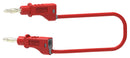 Tenma 72-13926 Test Lead 4mm Stackable Banana Plug 70 VDC 20 A Red 500 mm