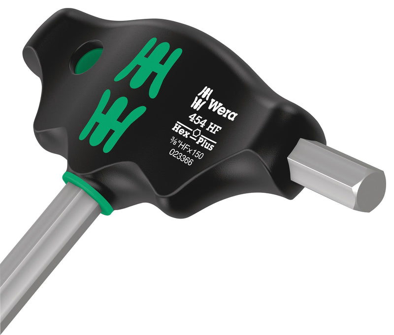 Wera 454 HEX-PLUS HF 3/8" X 150 MM 454 MM T-HANDLE HEX Screwdriver 199MM