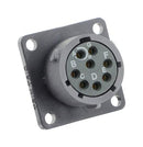 SOURIAU-SUNBANK / Eaton UTSX012E8S Circular Connector Trim Trio Utsx Series Wall Mount Receptacle 8 Contacts Solder Socket