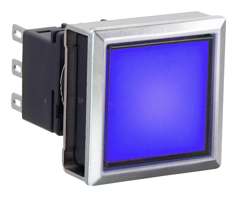 Idec LBW7ML-M1T14S PB Switch Spdt 0.1A 125VAC BLU