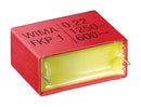 Wima FKP1R032207F00KSSD General Purpose Film Capacitor Double Metallized PP Radial Box - 2 Pin 0.22 &micro;F &plusmn; 10% 600 V