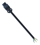 Nvent Hoffman ELC1001PBUL Cable Power EL LED Black 1M New