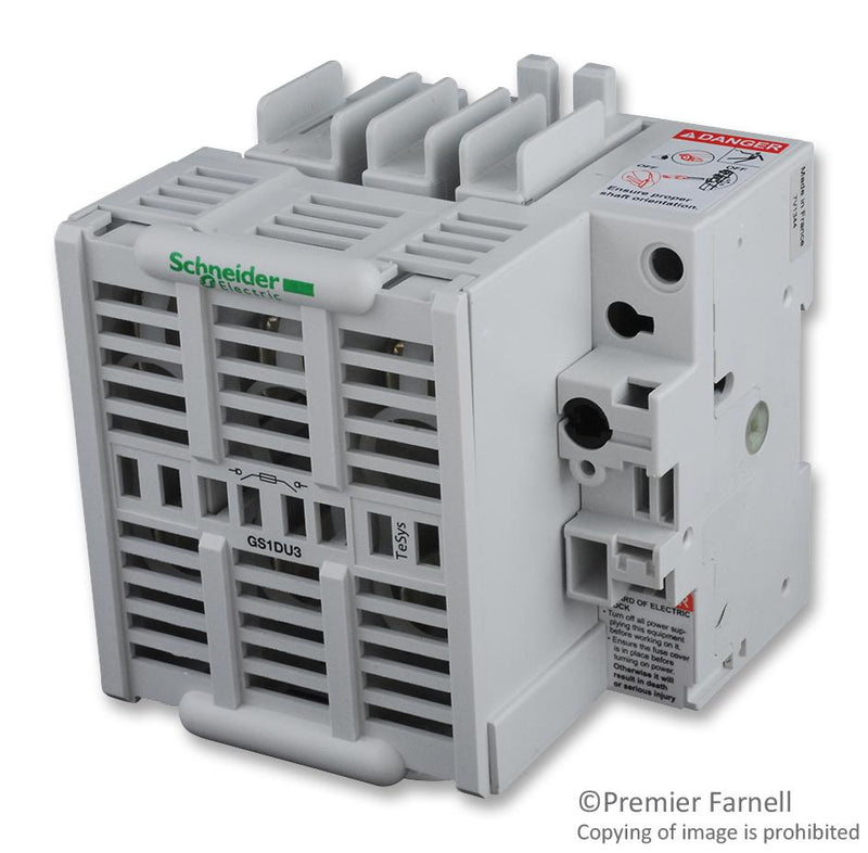 SCHNEIDER ELECTRIC GS1DU3 SWITCH, DISCONNECT FUSIBLE 3PST 30A 600V