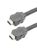 L-COM TRGIX601EC-BLK-1.5M Enet Cord CAT6A IX A PLUG-PLUG 4.9 New