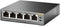 TP-LINK TL-SG1005P TL-SG1005P Switch 5 Ports Commercial Gigabit Ethernet Desktop RJ45 x 10Mbps 100Mbps 1Gbps