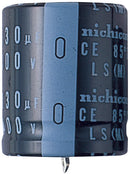 Nichicon LLS2G101MELZ Aluminum Electrolytic Capacitor 100UF 400V 20% SNAP-IN