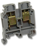 Entrelec - TE Connectivity 011512017 011512017 DIN Rail Mount Terminal Block 2 Ways 20 AWG 6 16 mm&Acirc;&sup2; Screw 57 A