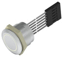 Alcoswitch - TE Connectivity AVC19LAIOFE0DT5A04 Vandal Resistant Switch AVC 19 mm Spst On-Off Flat Natural
