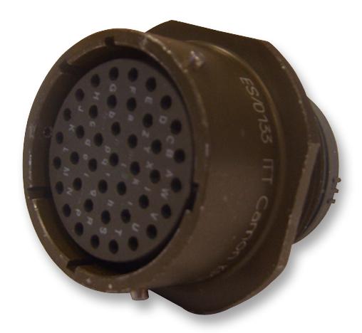 ITT Cannon KPSE01J22-21P KPSE01J22-21P Circular Connector Kpse Cable Mount Receptacle 21 Contacts Crimp Pin Bayonet 22-21