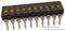 OMRON ELECTRONIC COMPONENTS A6T0102 DIP / SIP Switch, 10 Circuits, SPST, Through Hole, A6T Series, DIP Sealed, 24 VDC