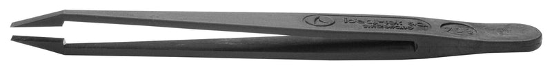 IDEAL-TEK 709.CF Tweezer, Component Positioning, ESD, Bent, Flat, PA66, 115 mm
