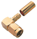 Amphenol RF 132235 132235 RF/COAXIAL SMA Plug R/A 50 OHM Crimp