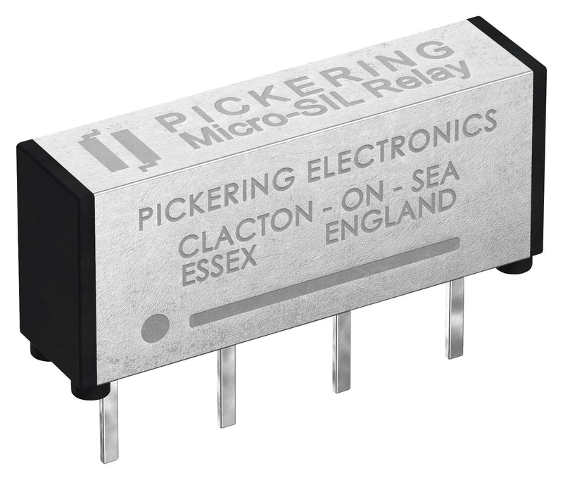 Pickering 109-1-A-5/2D Reed Relay SPST-NO 5 V Micro-SIL 109 Series Through Hole 500 ohm mA
