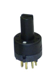 Lorlin MTL-21-50 Rotary Switch Subminiature 5 Position 1 Pole 45 &deg; 500 mA 24 V MT Series