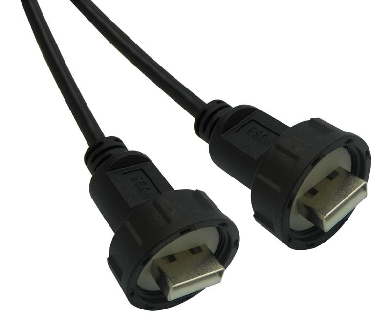 Stewart Connector 67U2AA-006-K 67U2AA-006-K USB Cable 2.0 A PLUG-A Plug 1.83M