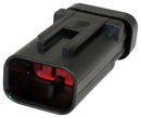 TE Connectivity 776535-1 Connector Housing Ampseal Receptacle 2 Ways 4.5 mm AMP Series Pin Contacts