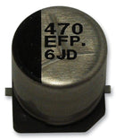 PANASONIC ELECTRONIC COMPONENTS EEEFP1V331AP SMD Aluminium Electrolytic Capacitor, Radial Can - SMD, 330 &micro;F, 35 V, 0.06 ohm, FP Series
