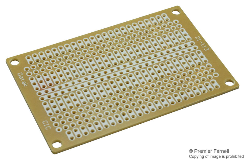 MCM 21-4590 Prototyping Board Small PC 25 Rows