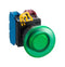 Idec YW1L-M4E10QM3G Illuminated Pushbutton Switch YW Series SPST-NO Momentary Spring Return 240 V Green