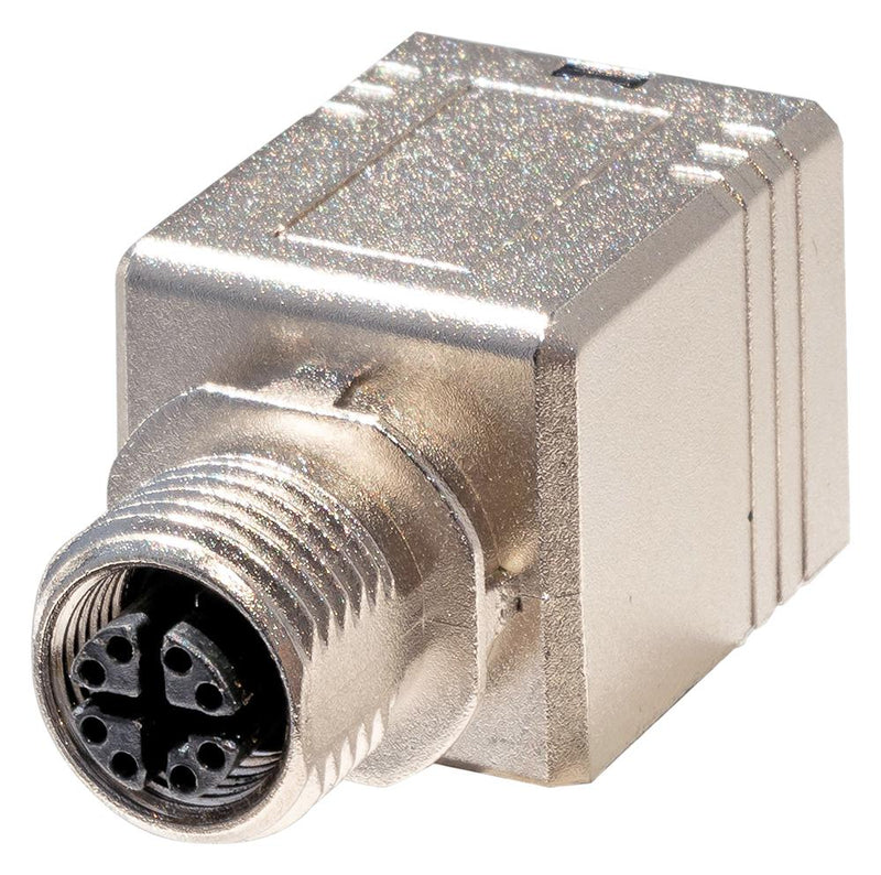 TUK SGM12180 SGM12180 Connector Adapter Straight Cat 6A X Coded M12 8 Ways Receptacle RJ45 New