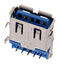 Wurth Elektronik 692121230100 USB Connector Type A 3.0 Receptacle 9 Ways Through Hole Mount Horizontal