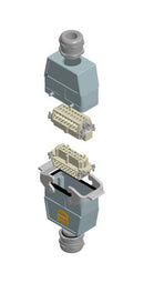 Harting 73101000030 73101000030 HDC Inline KIT 16B Double Lever